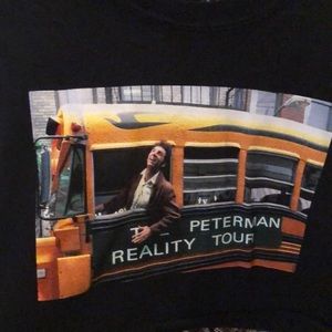 Long sleeve Forever 21 Seinfeld crop top size small